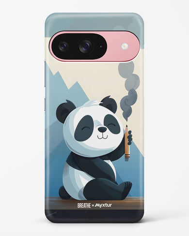 Pencil Panda Pal [BREATHE] Hard Case Phone Cover (Google)