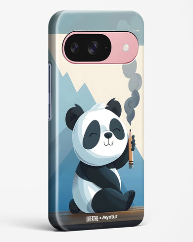 Pencil Panda Pal [BREATHE] Hard Case Phone Cover (Google)