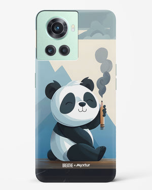 Pencil Panda Pal [BREATHE] Hard Case Phone Cover (OnePlus)