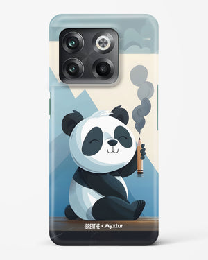 Pencil Panda Pal [BREATHE] Hard Case Phone Cover (OnePlus)