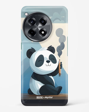 Pencil Panda Pal [BREATHE] Hard Case Phone Cover (OnePlus)