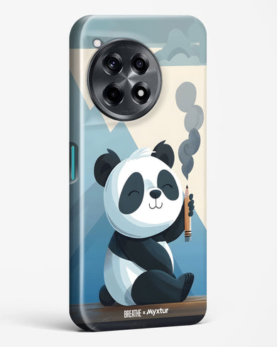 Pencil Panda Pal [BREATHE] Hard Case Phone Cover (OnePlus)