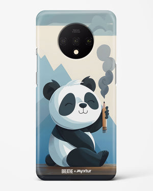 Pencil Panda Pal [BREATHE] Hard Case Phone Cover (OnePlus)