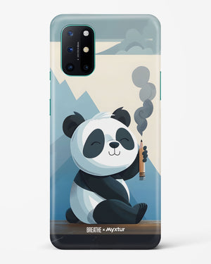 Pencil Panda Pal [BREATHE] Hard Case Phone Cover (OnePlus)