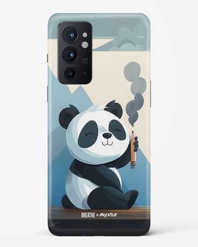 Pencil Panda Pal [BREATHE] Hard Case Phone Cover (OnePlus)