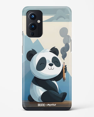 Pencil Panda Pal [BREATHE] Hard Case Phone Cover (OnePlus)