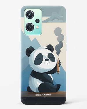 Pencil Panda Pal [BREATHE] Hard Case Phone Cover (OnePlus)