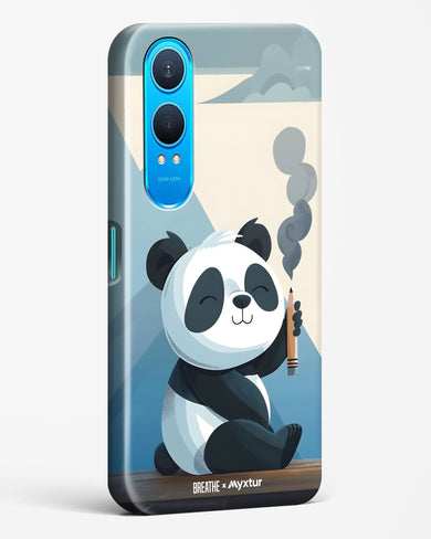 Pencil Panda Pal [BREATHE] Hard Case Phone Cover (OnePlus)