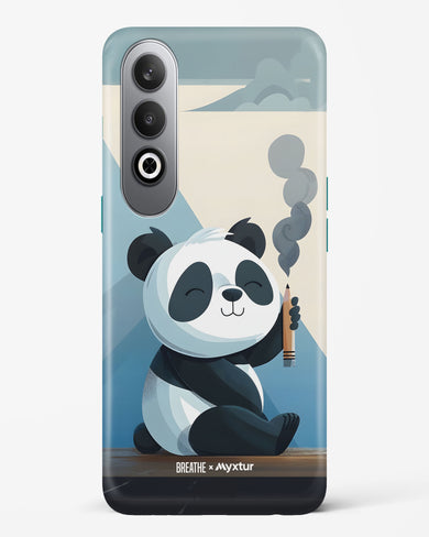 Pencil Panda Pal [BREATHE] Hard Case Phone Cover (OnePlus)