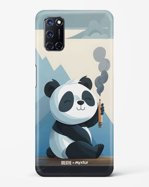 Pencil Panda Pal [BREATHE] Hard Case Phone Cover (Oppo)