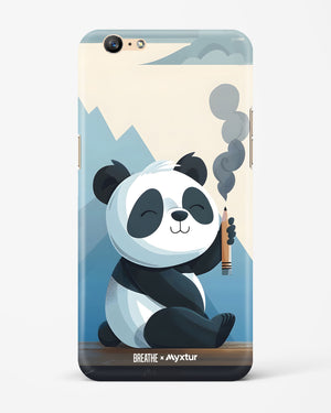 Pencil Panda Pal [BREATHE] Hard Case Phone Cover (Oppo)