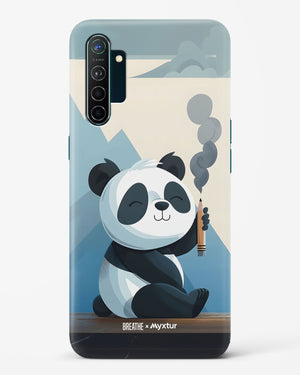 Pencil Panda Pal [BREATHE] Hard Case Phone Cover (Oppo)