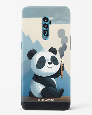 Pencil Panda Pal [BREATHE] Hard Case Phone Cover (Oppo)