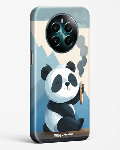 Pencil Panda Pal [BREATHE] Hard Case Phone Cover (Realme)