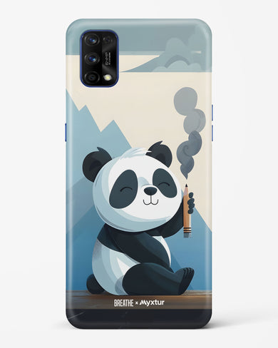 Pencil Panda Pal [BREATHE] Hard Case Phone Cover (Realme)