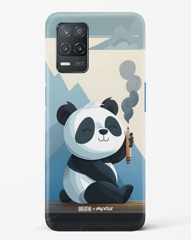 Pencil Panda Pal [BREATHE] Hard Case Phone Cover (Realme)