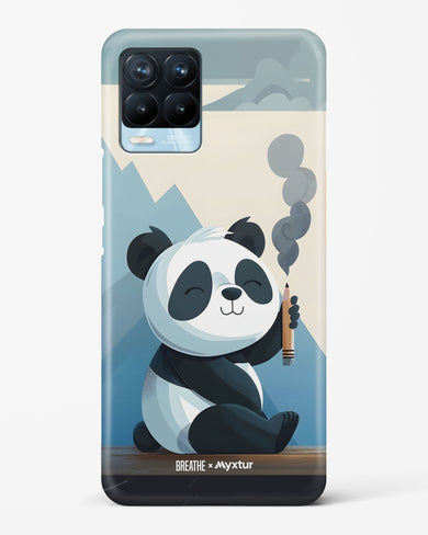 Pencil Panda Pal [BREATHE] Hard Case Phone Cover (Realme)