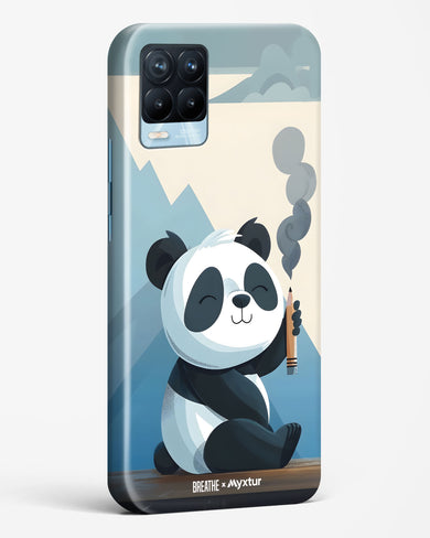 Pencil Panda Pal [BREATHE] Hard Case Phone Cover (Realme)