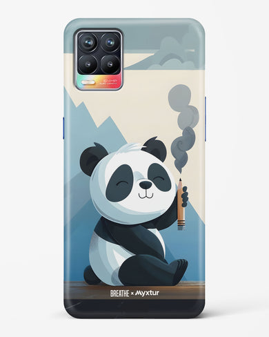 Pencil Panda Pal [BREATHE] Hard Case Phone Cover (Realme)