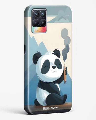 Pencil Panda Pal [BREATHE] Hard Case Phone Cover (Realme)