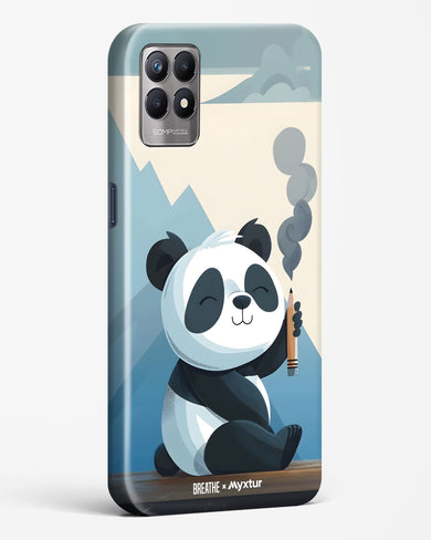 Pencil Panda Pal [BREATHE] Hard Case Phone Cover (Realme)