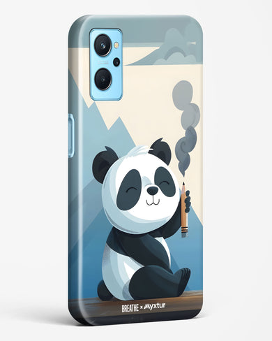 Pencil Panda Pal [BREATHE] Hard Case Phone Cover (Realme)