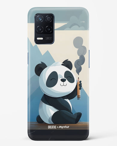 Pencil Panda Pal [BREATHE] Hard Case Phone Cover (Realme)