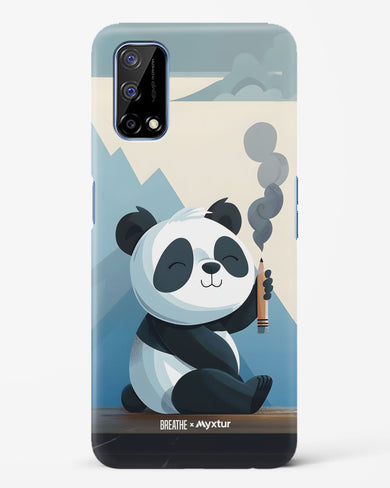 Pencil Panda Pal [BREATHE] Hard Case Phone Cover (Realme)