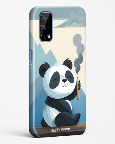 Pencil Panda Pal [BREATHE] Hard Case Phone Cover (Realme)