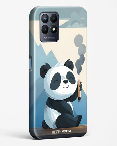 Pencil Panda Pal [BREATHE] Hard Case Phone Cover (Realme)