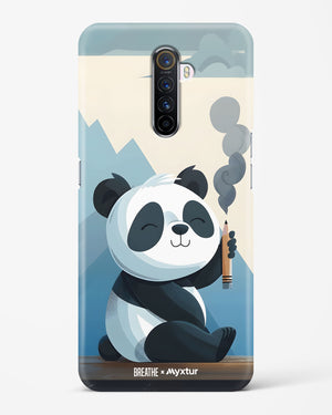 Pencil Panda Pal [BREATHE] Hard Case Phone Cover (Realme)