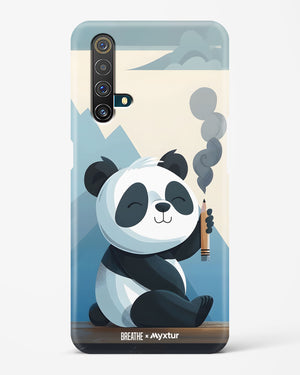 Pencil Panda Pal [BREATHE] Hard Case Phone Cover (Realme)