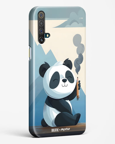 Pencil Panda Pal [BREATHE] Hard Case Phone Cover (Realme)