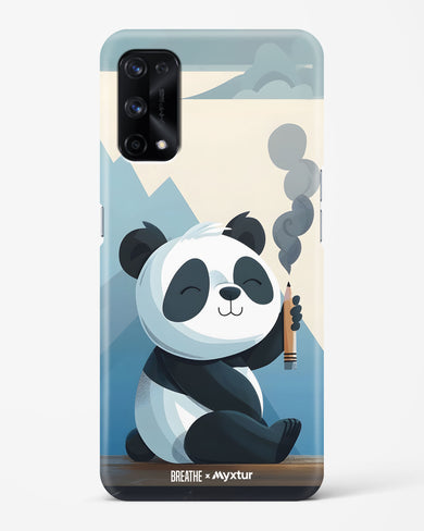 Pencil Panda Pal [BREATHE] Hard Case Phone Cover (Realme)