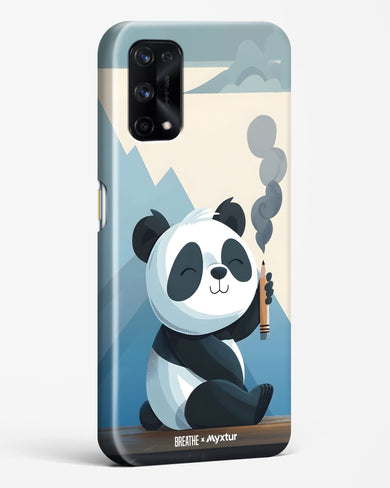 Pencil Panda Pal [BREATHE] Hard Case Phone Cover (Realme)