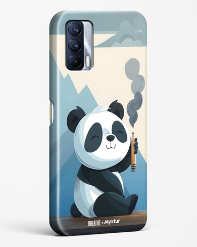 Pencil Panda Pal [BREATHE] Hard Case Phone Cover (Realme)