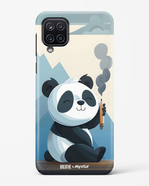 Pencil Panda Pal [BREATHE] Hard Case Phone Cover (Samsung)