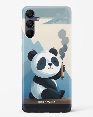 Pencil Panda Pal [BREATHE] Hard Case Phone Cover (Samsung)