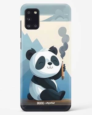 Pencil Panda Pal [BREATHE] Hard Case Phone Cover (Samsung)
