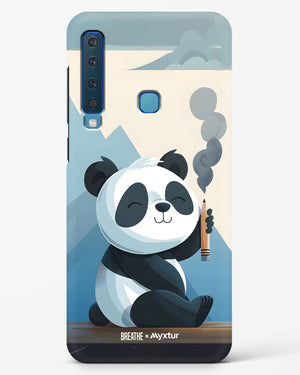 Pencil Panda Pal [BREATHE] Hard Case Phone Cover (Samsung)