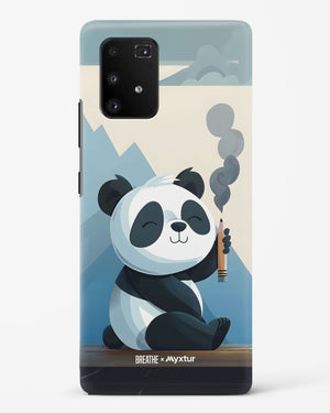 Pencil Panda Pal [BREATHE] Hard Case Phone Cover (Samsung)