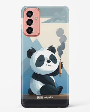 Pencil Panda Pal [BREATHE] Hard Case Phone Cover (Samsung)