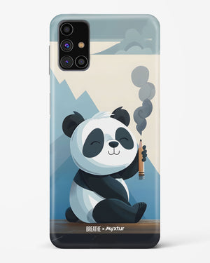 Pencil Panda Pal [BREATHE] Hard Case Phone Cover (Samsung)