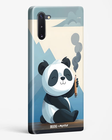 Pencil Panda Pal [BREATHE] Hard Case Phone Cover (Samsung)