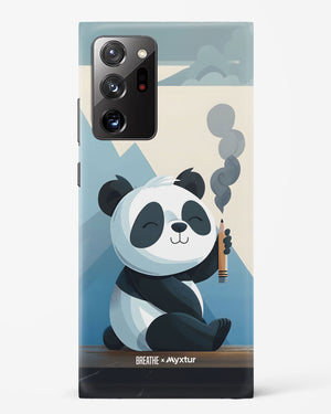 Pencil Panda Pal [BREATHE] Hard Case Phone Cover (Samsung)