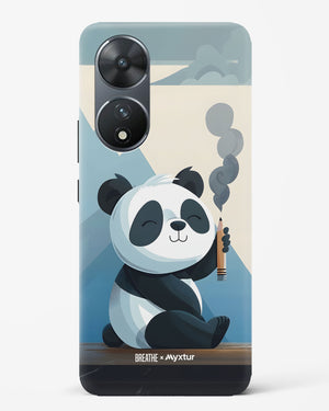 Pencil Panda Pal [BREATHE] Hard Case Phone Cover (Vivo)