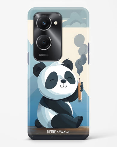 Pencil Panda Pal [BREATHE] Hard Case Phone Cover (Vivo)