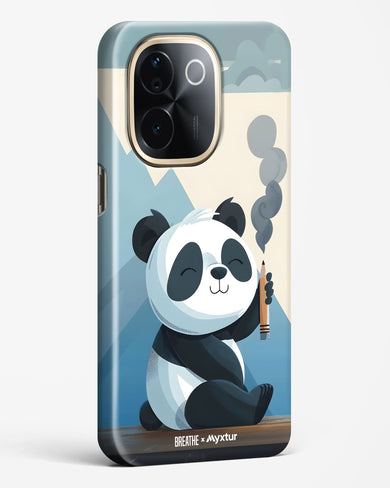 Pencil Panda Pal [BREATHE] Hard Case Phone Cover (Vivo)