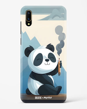 Pencil Panda Pal [BREATHE] Hard Case Phone Cover (Vivo)