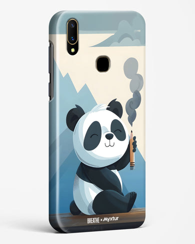 Pencil Panda Pal [BREATHE] Hard Case Phone Cover (Vivo)